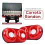 Imagem de PAR Lanterna Traseira Led Carreta Randon Módulo Refil Bivolt