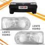 Imagem de Par Lente Farol Parati Quadrado 91/92/93/94/95 Mod Arteb Vidro