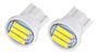 Imagem de Par Luz Lâmpada Pingo 3 Leds T10 Farol Placa Teto Ré Carro