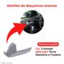 Imagem de Par Maçaneta Interna Gatilho Dianteira Traseira Peugeot 308