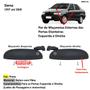 Imagem de Par Maçanetas Externa Fiat Siena 1997-2000 com friso