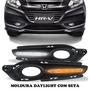 Imagem de Par Moldura  DayLight Led Drl Honda Hrv Hr-v 2015 2016 2017 2018