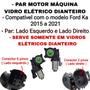 Imagem de Par Motor Máquina Vidro Elétrico Dianteiro Ford Ka 2015 2016 2017 2018 2019 2020 2021 Original