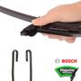Imagem de Par Palheta Dianteira Limpador de Para Brisa Compass 2017 Até 2023 Original Bosch