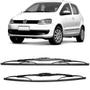 Imagem de Par Palheta Limpador Parabrisa Dianteiro Volkswagen Fox 2004 a 2012 Dyna