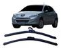 Imagem de Par Palheta  Limpador Peugeot 206 207 Silicone