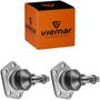 Imagem de Par Pivô Suspensão Superior Chevrolet C10 C14 C15 Viemar