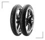 Imagem de Par Pneu 2.75-18 + 100/90-18 Cg 160 Titan Fan Start Pirelli Super City S/ Camara