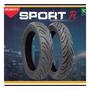 Imagem de Par Pneu 90/90-18 + 80/100-18 Titan Fan Cg Technic Sport R