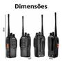 Imagem de Par Rádio Comunicador Walk Talk Baofeng 777s Alcance 12km  Profissional