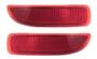 Imagem de Par Refletor Para-choque Corsa Hatch 03 A 12 Vermelho