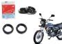 Imagem de Par Retentor Corteco + Par Guarda Pó Garfo Bengala Cg Titan Fan Cargo Start Nxr Bros 150 160 Cbx 200 Strada Aero