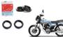Imagem de Par Retentor Corteco + Par Guarda Pó Garfo Bengala Cg Titan Fan Cargo Start Nxr Bros 150 160 Cbx 200 Strada Aero