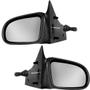 Imagem de Par Retrovisor Externo Corsa Wind Sedan Pick Up 94/01 com Controle Le + Ld
