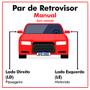 Imagem de Par Retrovisor Externo Logus Pointer 94/99 com Controle Le + Ld