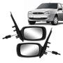 Imagem de Par Retrovisor Ford Fiesta 1996 a 2001 2/4P com controle