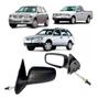 Imagem de Par Retrovisor Gol Parati 4 PORTAS - Saveiro - G3 G4 - 1999 a 2008 - COM CONTROLE