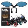 Imagem de Par Retrovisor Gvs Mt09 Tracer Convexo Giro 360 Mod Original