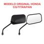 Imagem de Par Retrovisor Honda Cg 150 Titan Fan Ks Es Mix 2009 A 2013