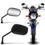 Imagem de Par Retrovisor Moto Pro Tork  Yamaha Universal Modelo Mini Titan 2000 Original Preto