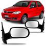 Imagem de Par Retrovisor Palio 2 Portas 2008 2009 10 2011 Sem Controle