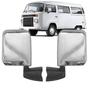 Imagem de Par Retrovisor Volkswagen Kombi Clipper 2013 14 Cromado