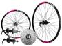 Imagem de Par Roda Aro 29 KOG Parede Dupla Cubo Freehub com Cassete 9V
