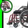 Imagem de Par Roda Preta Prolife Dianteira Aro 6 Para Cadeira De Rodas