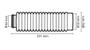 Imagem de Par Sanfona Bengala 18 Dentes Xtz 125 / crosser Circuit Cores