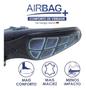 Imagem de Par Sapato Masculino Social Couro Pelica Legítimo Jota Pe Confortável Cadarço Adulto Airbag Original 77500