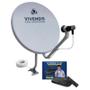 Imagem de Parabólica Digital Vivensis TV Sat Completo - Receptor VX10 Full HD