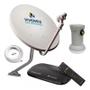 Imagem de Parabólica Digital Vivensis TV Sat Completo - Receptor VX10 Full HD