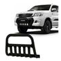 Imagem de Parachoque Quebra Mato Hilux 2002 2003 2004 2005 Preto grade