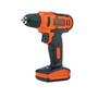 Imagem de Parafusad/Furad. VVR Drill Driver SS 3/8, 12V, 900 RPM, Bat Integ, Preto - LD12S-BR - Black & Decker