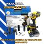 Imagem de Parafusadeira  com Chave de Impacto 48V com 2 Baterias S0910 Songhe Tools