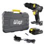 Imagem de Parafusadeira e Furadeira de Impacto WAP K21 ID01 A Bateria Torque de 45 Nm e Mandril 3/8"