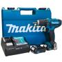 Imagem de Parafusadeira/Furadeira 12V Bivolt com 2 Baterias e Maleta DF333DWYE - MAKITA 