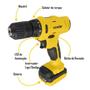 Imagem de Parafusadeira Furadeira 12V com Bateria de Litio 3/8" com Broca, Bits e 2 Phillips PFV120 Vonder 