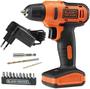 Imagem de Parafusadeira Furadeira 3/8 10mm 12v Black+Decker  C/13 Acessórios- LD12S-BR