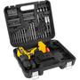 Imagem de Parafusadeira Furadeira À Bateria 12v Com Imp Kit Com 74 Peç