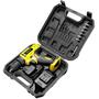 Imagem de Parafusadeira Furadeira Bateria 12V Impacto Bivolt PFE-012EVI Kit EVALD + Kit Ferramentas 6 Peças SPARTA