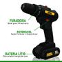 Imagem de Parafusadeira Furadeira Bateria Bivolt 12V Snel Com Carregador e Bit Philips / Fenda