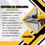 Imagem de Parafusadeira/Furadeira com Impacto a bateria 127V fonte Bivolt Automática - Vonder