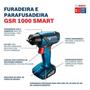 Imagem de Parafusadeira Furadeira Gsr1000 Smart 12v + Bits Bosch