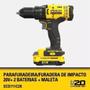 Imagem de Parafusadeira Furadeira Imp 20v Stanley Scd711c2k Com Martelete