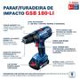 Imagem de Parafusadeira / Furadeira Impacto 13Mm Bosch 18V Gsb180-Li