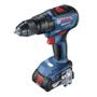 Imagem de Parafusadeira Furadeira Impacto Brushless Bosch GSB 18V-50-1B  1 bateria e maleta