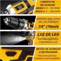 Imagem de Parafusadeira Furadeira Impacto Ferramenta Elétrica Profissional 2 Baterias 21v Bivolt Alta Performance Maleta e Acessorios