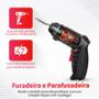 Imagem de Parafusadeira Sem Fio 4.8v com Maleta e 47 Acessórios inclusos