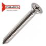 Imagem de Parafuso Auto Atarraxante Inox Chata Philips Jomarca 3,5 X 16Mm . / Kit C/ 2 Centos